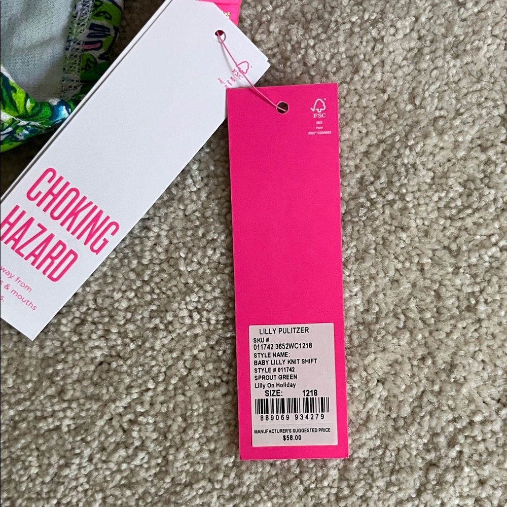 Lilly Pulitzer Tropical Shift Baby Dress - Picture 7 of 7